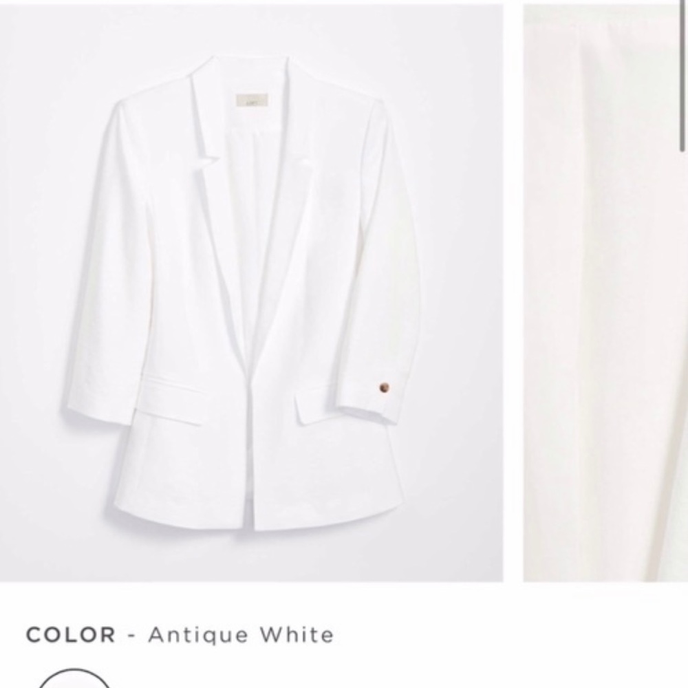 Loft 3/4 sleeve blazer 6